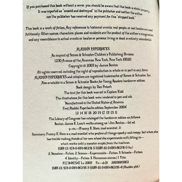 Lunch Walks Among Us - Book - Picture 5 of 5